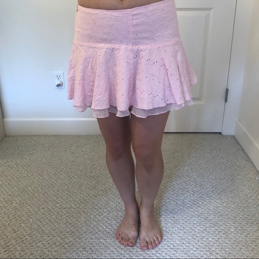 Linen Forever 21 skirt